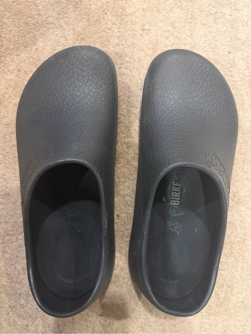 Birkenstock Black Slip-On Clogs for Men